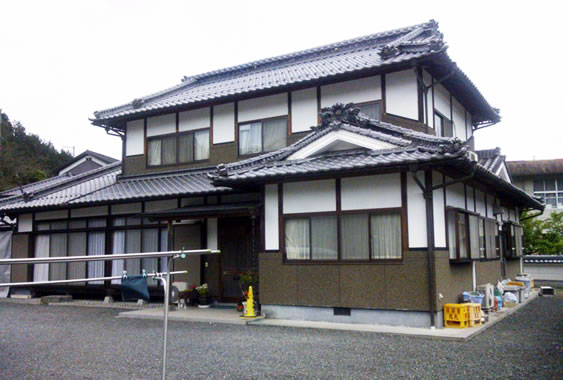 工事着工前　外観