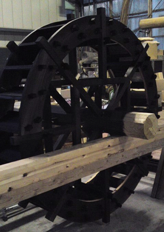 新築一戸建て施工事例写真　水車