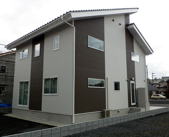 新築一戸建て施工事例写真１